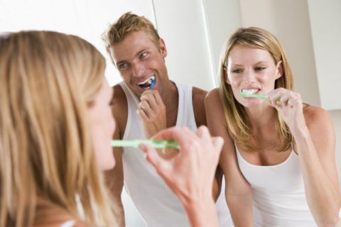 Brushing Teeth | CocoBright Toothpaste | All Natural Coconut Oil Toothpaste
